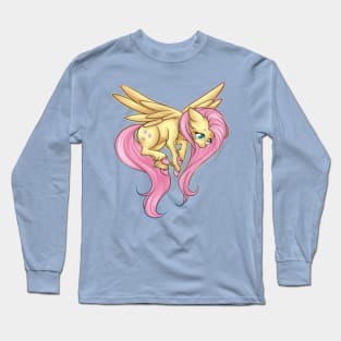 fluttershy Long Sleeve T-Shirt